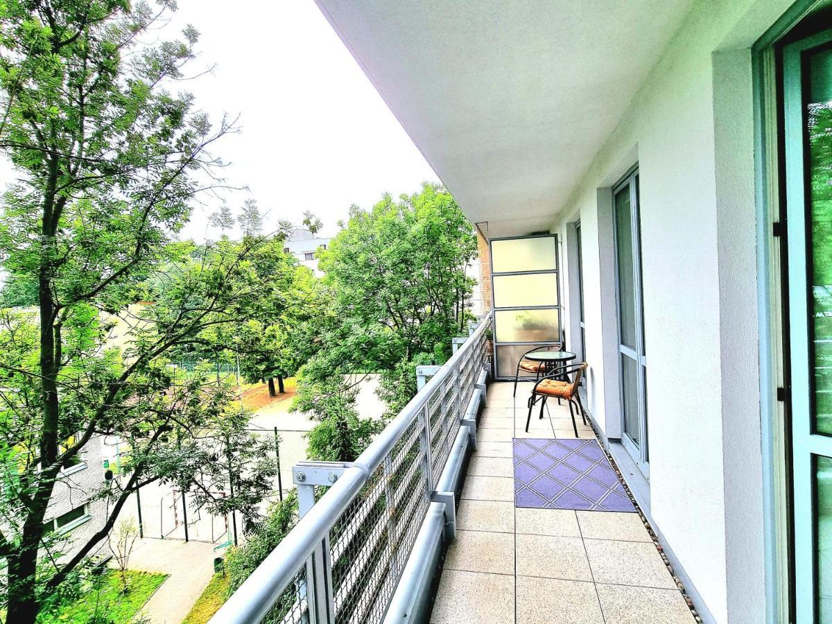 Saska Kepa Apartment Warschau Buitenkant foto
