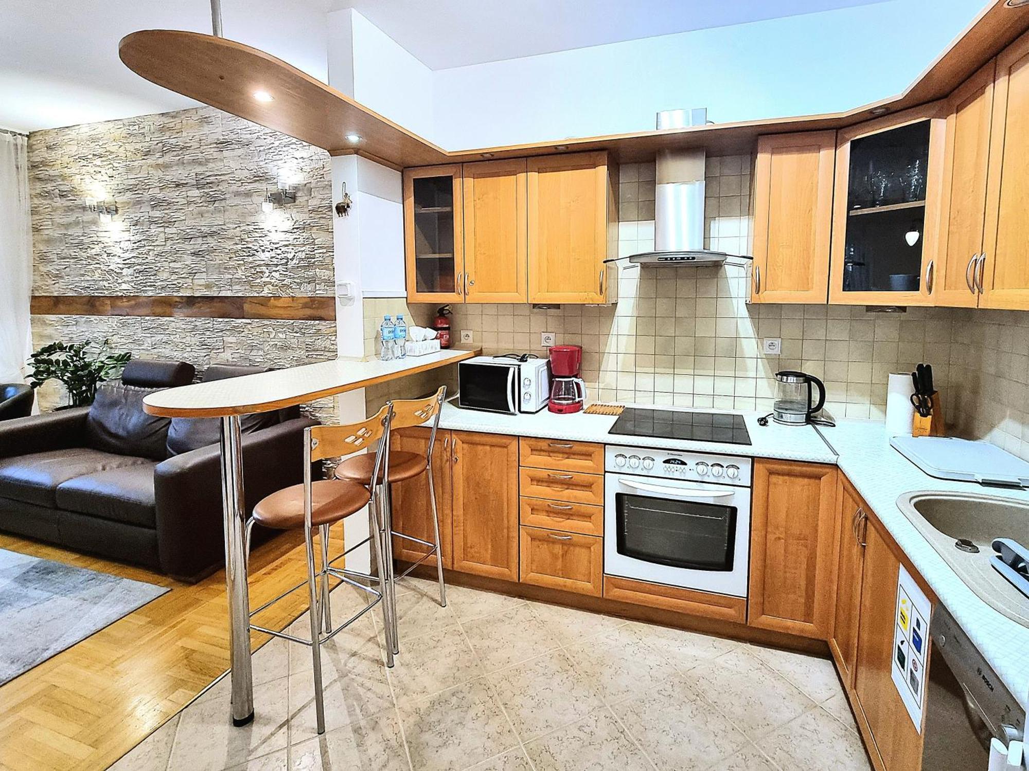 Saska Kepa Apartment Warschau Buitenkant foto